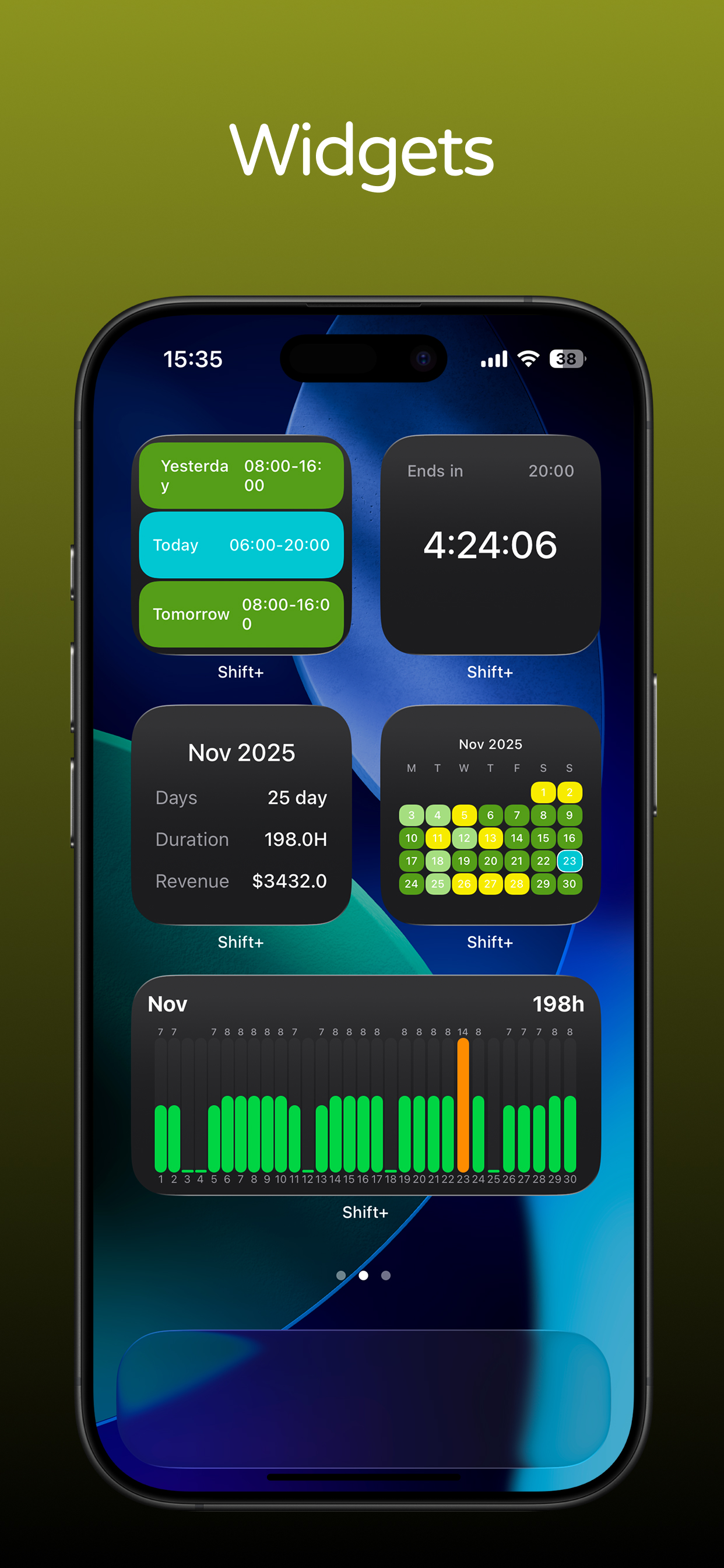 SC+  Shift Calendar|Schedule screenshot 5
