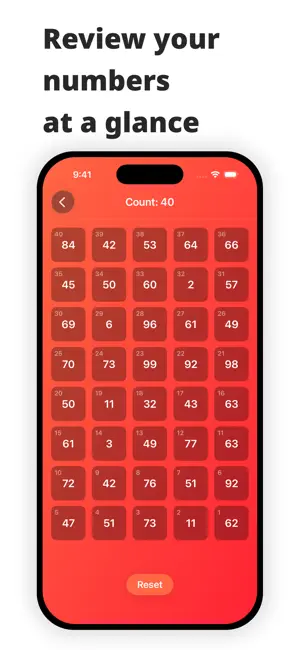 Random Number Generator X screenshot 2