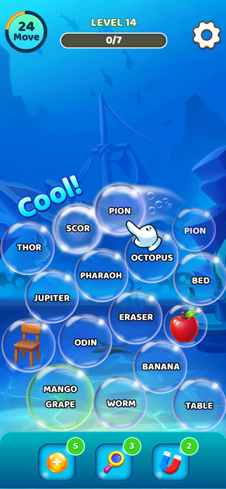 Word Bubble Sort: Pop Puzzle Screenshot 5 of 8