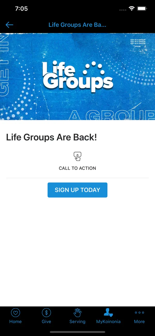 Screenshot #3 pour Koinonia Christian Center