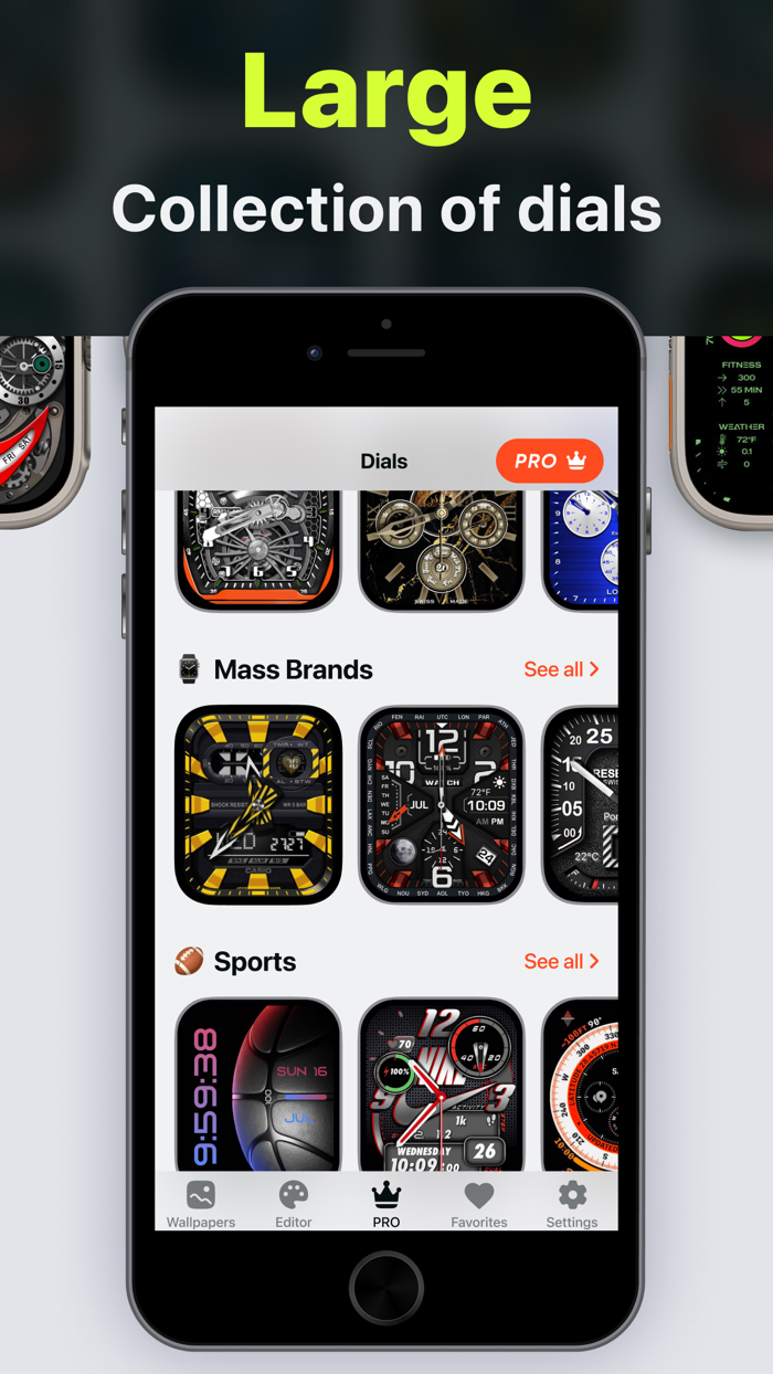 Watch Faces・Wallpapers Gallery