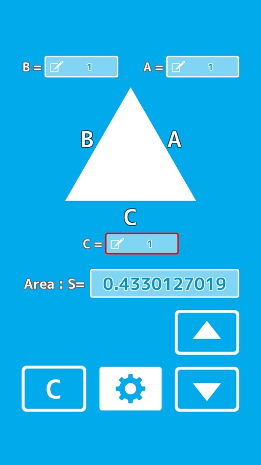 #1. Real-time Heron Calculator (iOS) 由: Takeru Yui