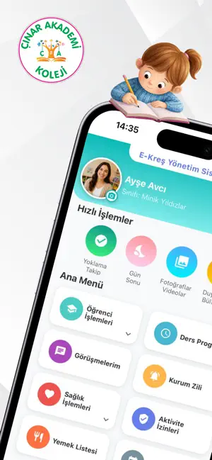 Çınar Akademi Koleji screenshot 1