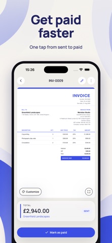 Invoice Easy: Invoice Maker Screenshot 2 of 5