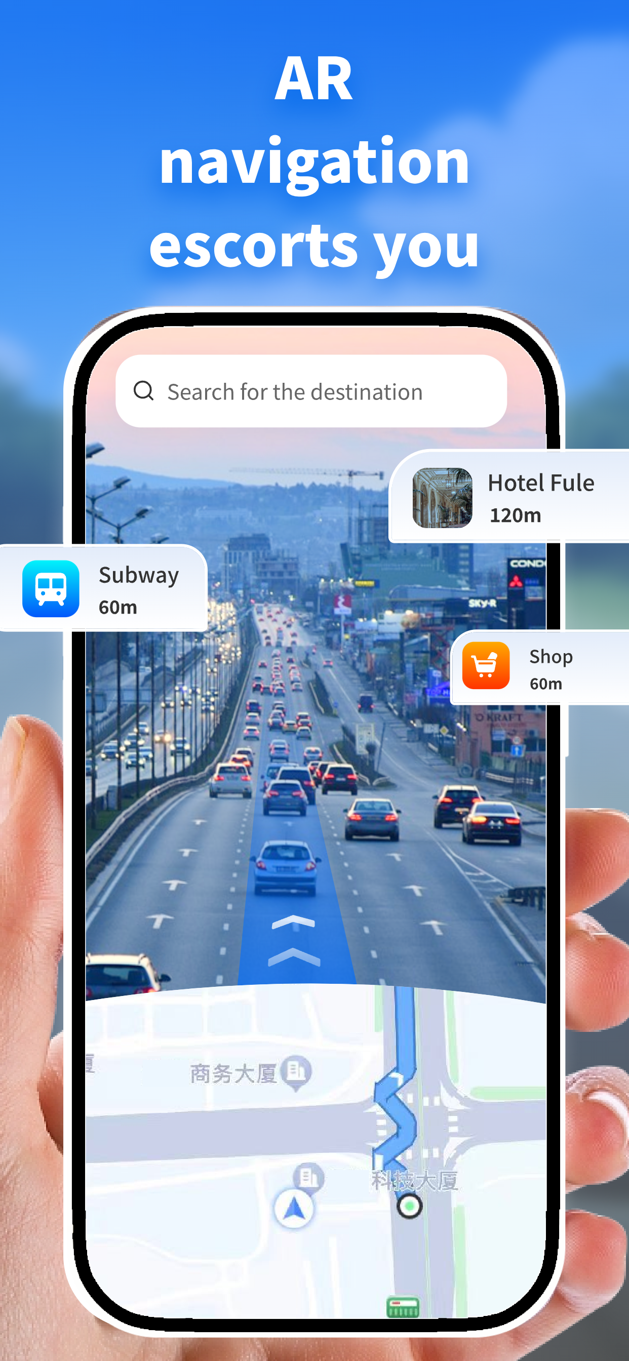 AR Maps Travel & Navigate