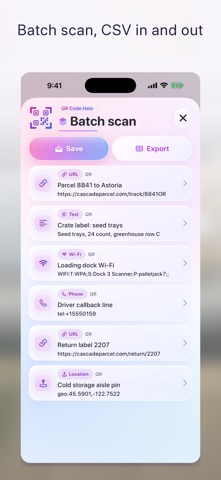 QR Code Halo: Scan & Create screenshot
