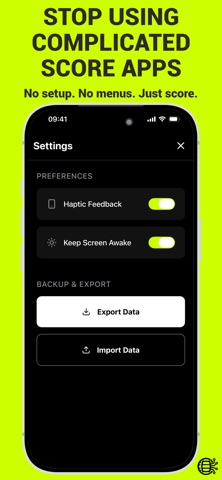 ScoreTap: Padel & Tennis screenshot