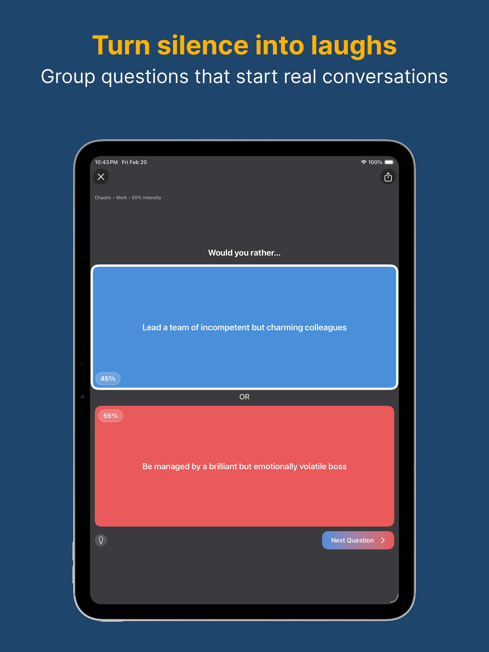 Would you rather? Fun dilemmas screenshot 8