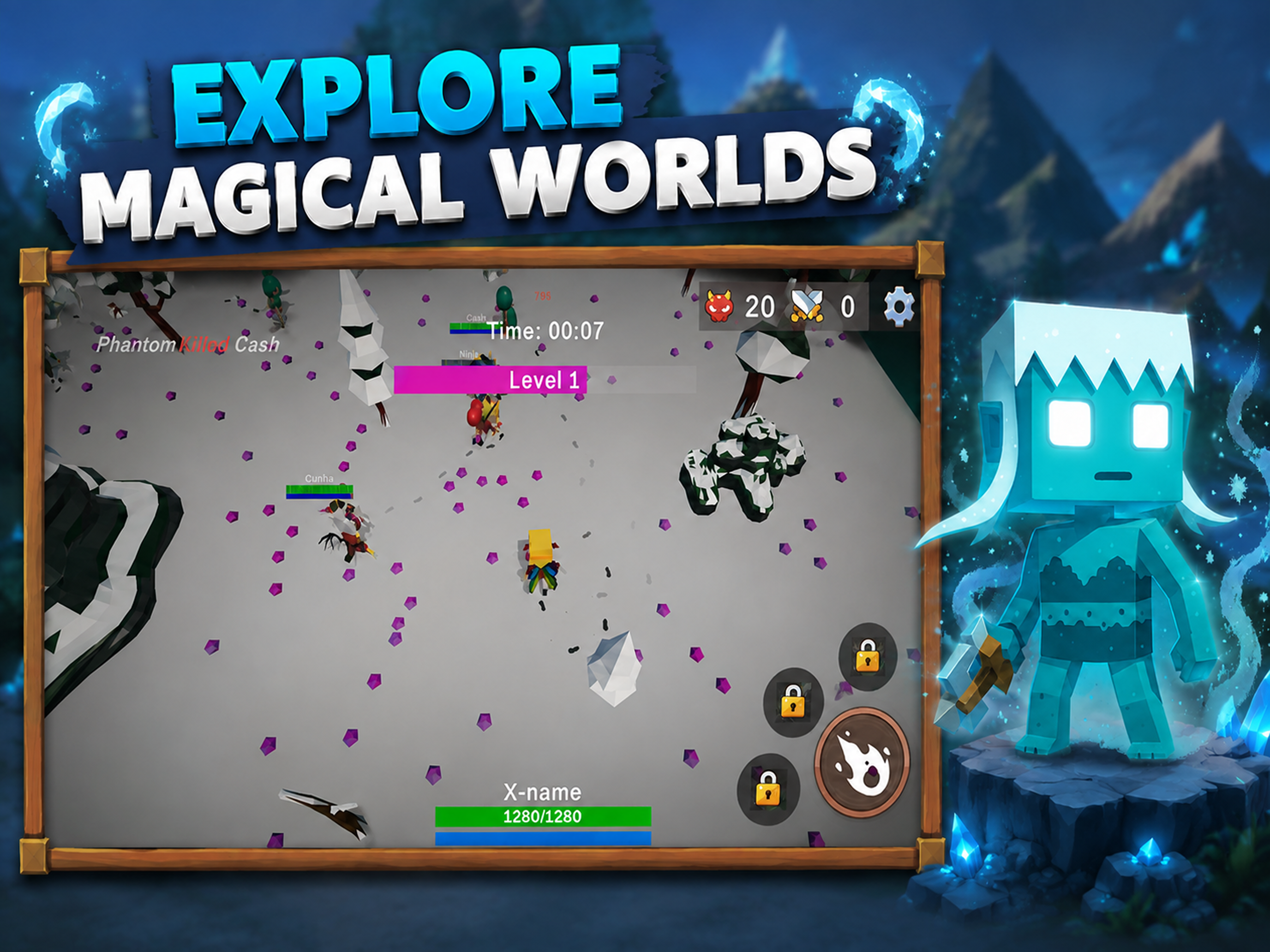 Magica Clash: IO Survivor RPG screenshot 10
