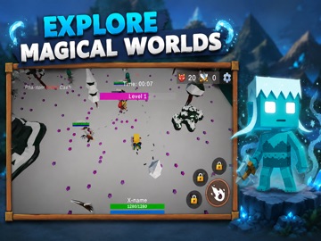 Magica Clash: IO Survivor RPG iPad screenshot