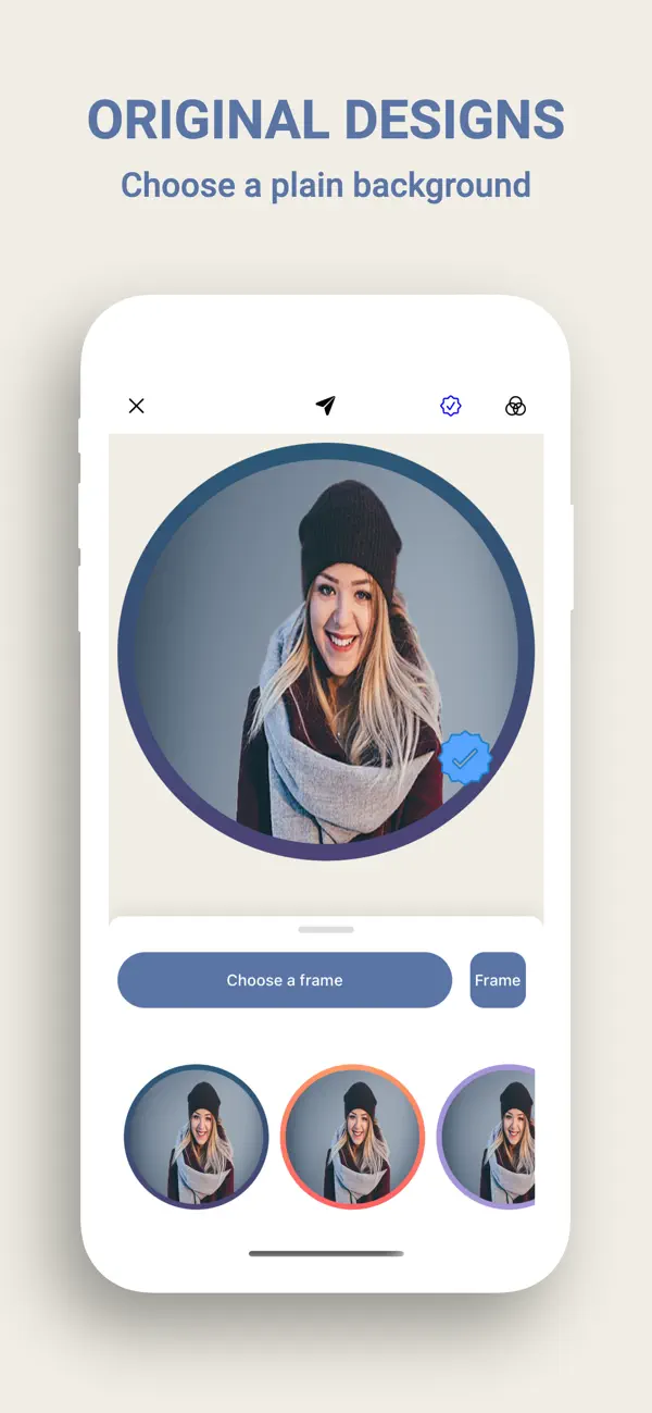 Screenshot #3 pour Profile Picture Maker & Circle