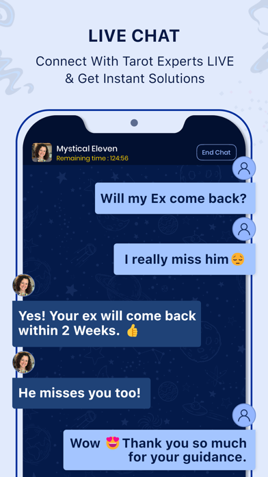Tarot Card Psychic Reading Screenshot