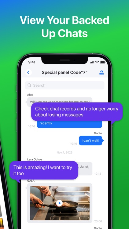 FX Backup Message & Image