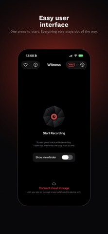 Witness: Caméra Pour Police iPhone screenshot 2