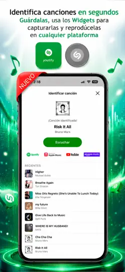 Captura de pantalla de Youtify + For Spotify Premium en iPhone 5
