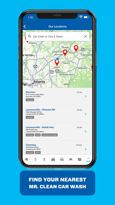 Mr. Clean Car Wash iPhone screenshot 5 - Business app