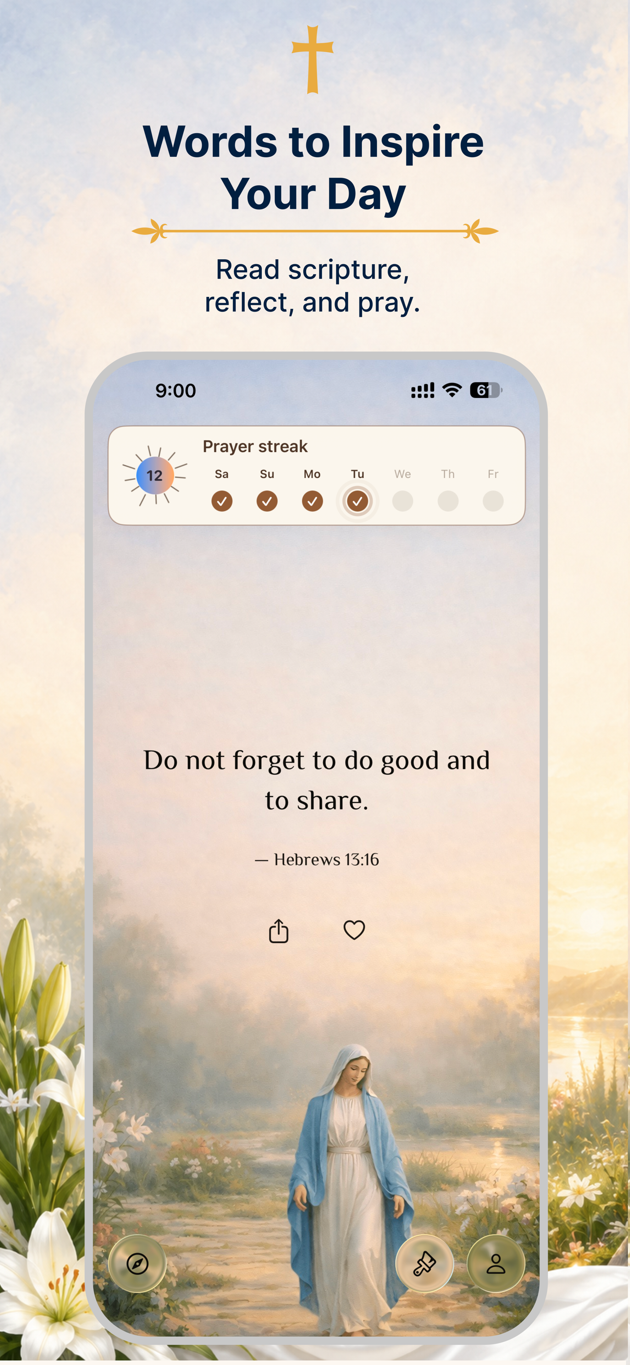 Catholic Daily: Bible & Saints screenshot 2