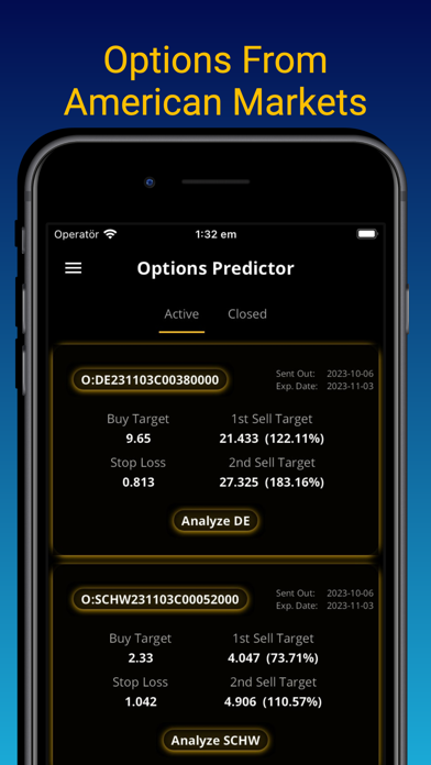 Day Trading Options Predictor Screenshot