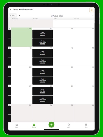 National Pickleball Center iPad screenshot