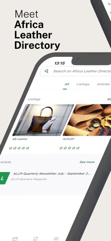 Africa Leather Directory screenshot