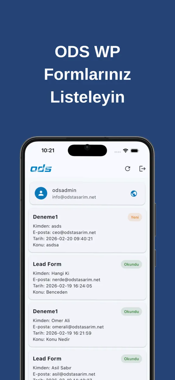 Screenshot #2 pour ODS WP