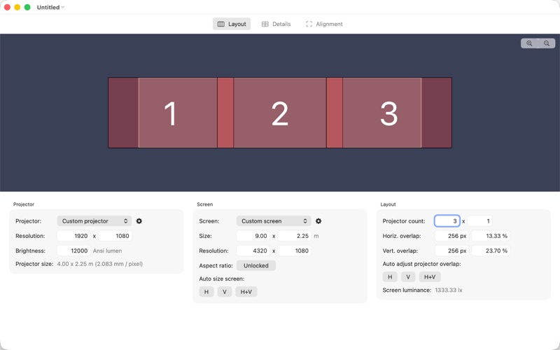EdgeBlend app screenshot