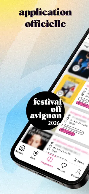 festival Off iPhone screenshot 1