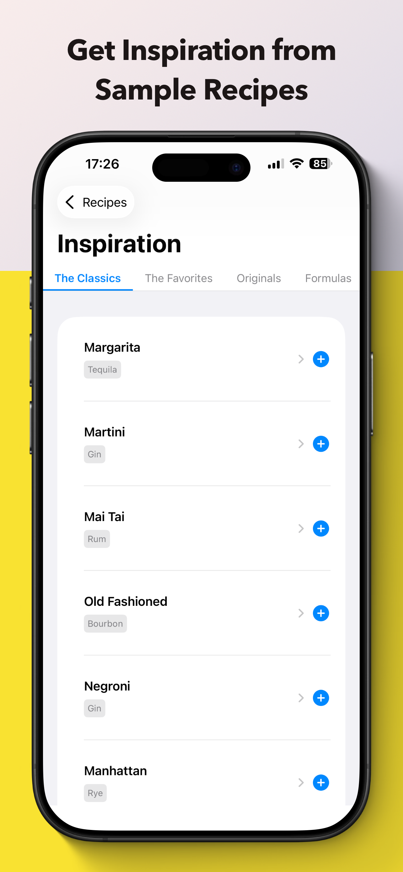 Chaser - Cocktail Recipes screenshot 4