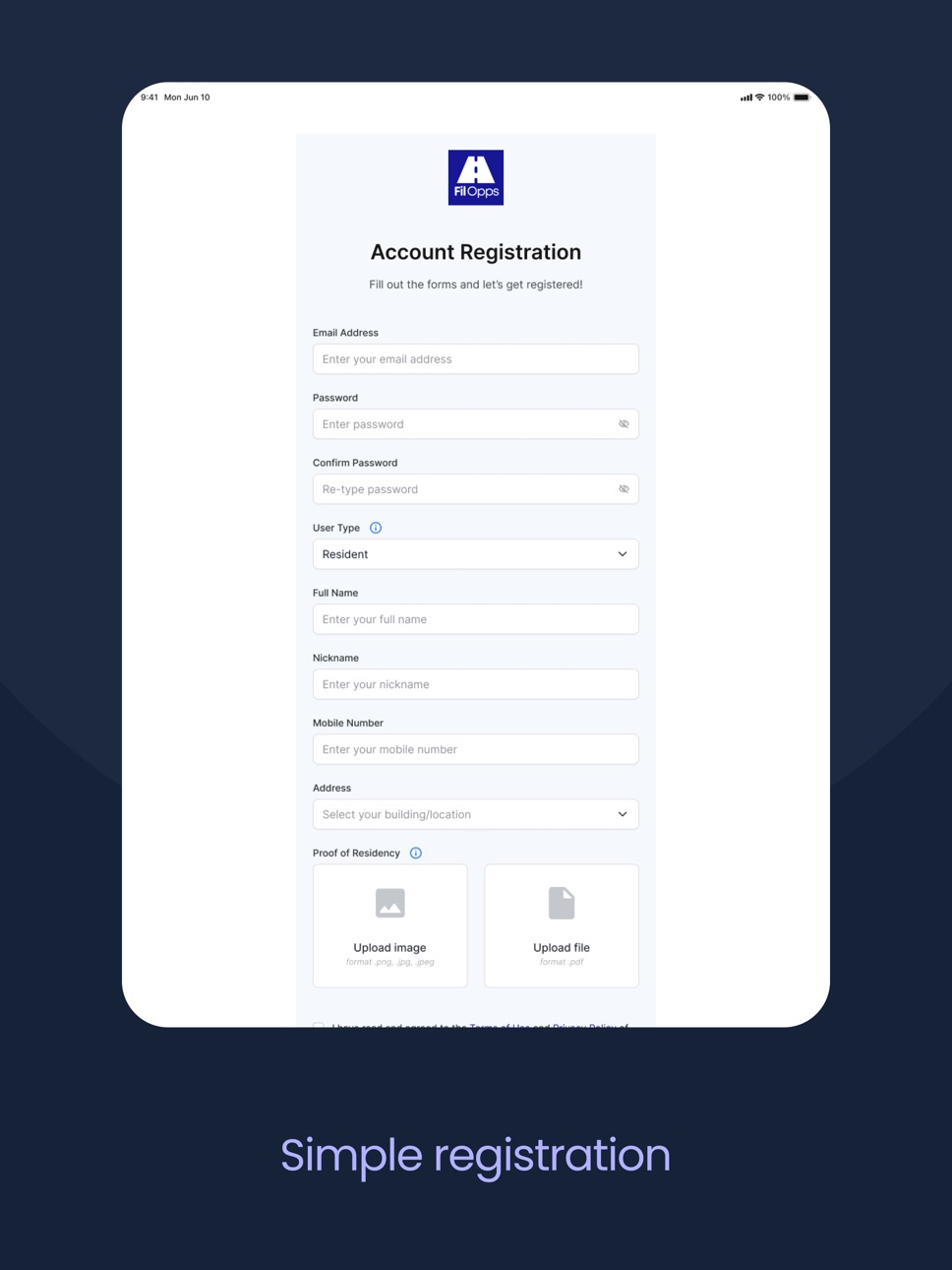 iPad screenshot