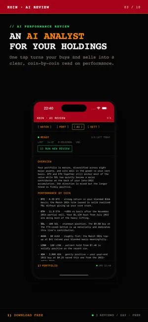 AI Crypto Portfolio: Koin PRO screenshot 3