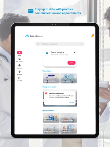 LogBox Patient iPad screenshot 2
