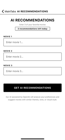 findMovieAI screenshot