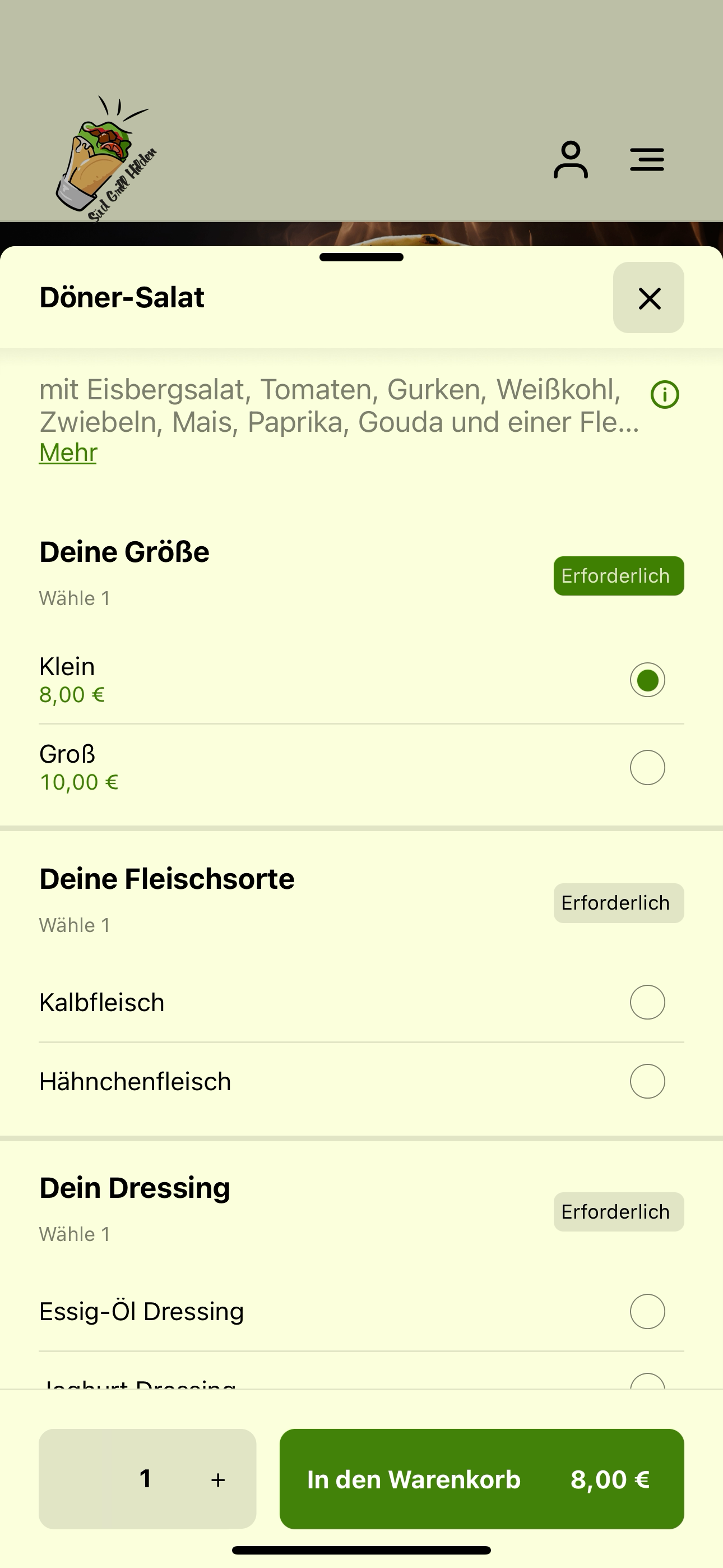 Süd Grill Hilden screenshot 4