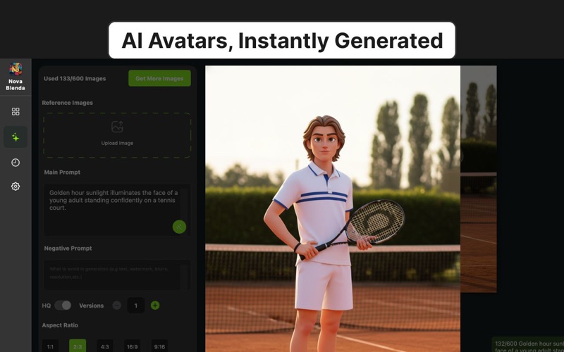 Nova Blenda: AI Image Editor iPhone screenshot