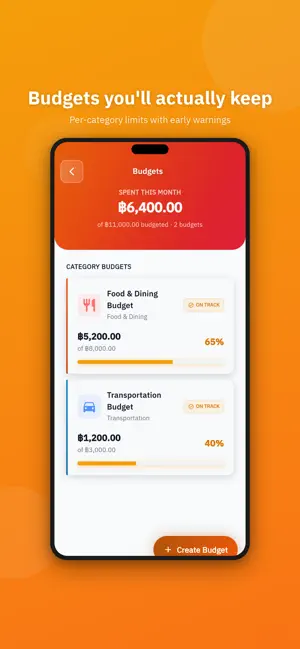 Budgy: Expense Tracker, Budget screenshot 4