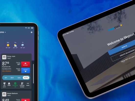 ProStat Skyport iPad screenshot 3 - Lifestyle app