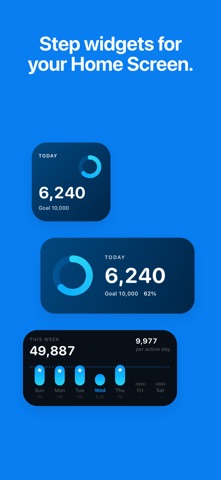 MySteps: Pedometer & Widgets Screenshot 2 of 10