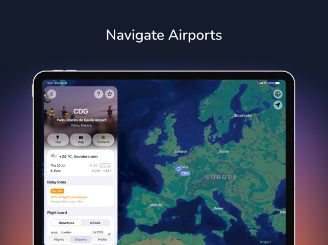 byAir: Live Airplane Tracker Screenshot