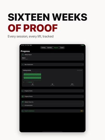 Kufu: Hybrid Training iPad screenshot