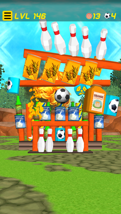 Soccer Ball Knockdown Screenshot