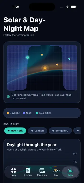 ChronoPulse: World Timezone screenshot 5
