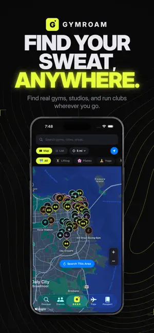 GymRoam - Travel Gym Finder screenshot 1