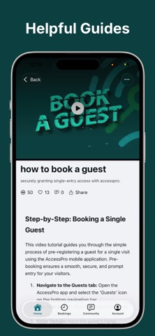 AccessPro: Book a Guest Screenshot 5 of 8
