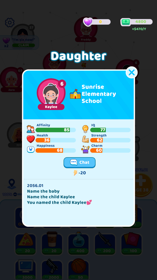 #5. My Life - Simulation Game (iOS) Podle: 国新 夏