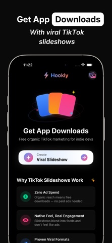 Hookly - Carousel Generator Screenshot 1 of 6