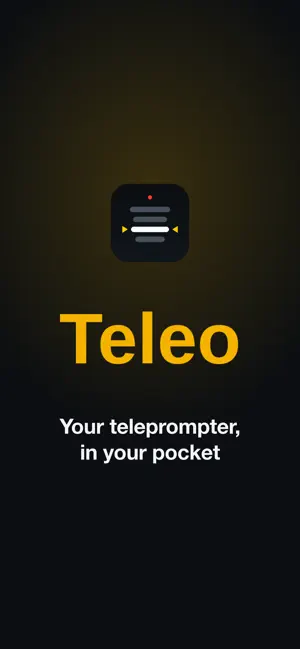 Teleo — Teleprompter screenshot 1