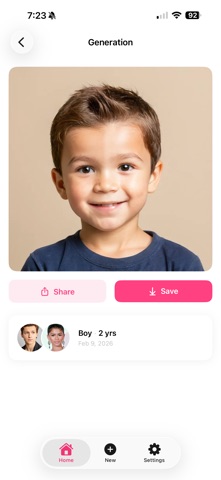 KidPredict - AI Baby Photos screenshot