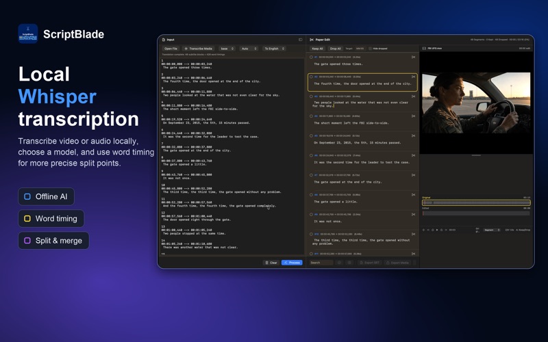 ScriptBlade screenshot
