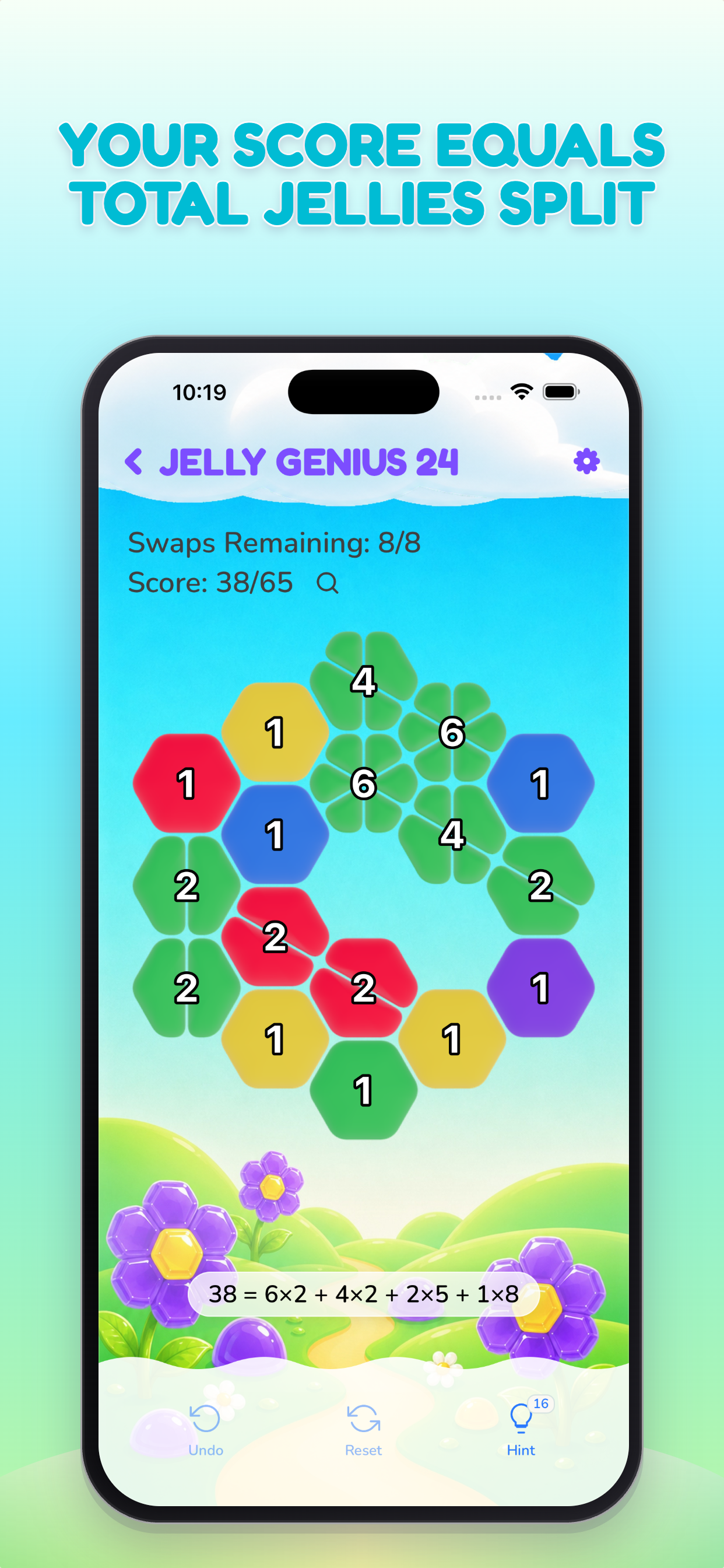 JellySplit - Daily Puzzle