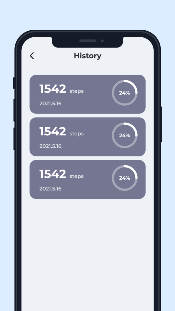 Pedometer - step track